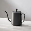 GIANXI Hand Punch Coffee Pot With Lid Drip Swan Neck Spout Coffee Water Kettle Long Opening Coffee Machine Coffee Accessories