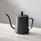 GIANXI Hand Punch Coffee Pot With Lid Drip Swan Neck Spout Coffee Water Kettle Long Opening Coffee Machine Coffee Accessories