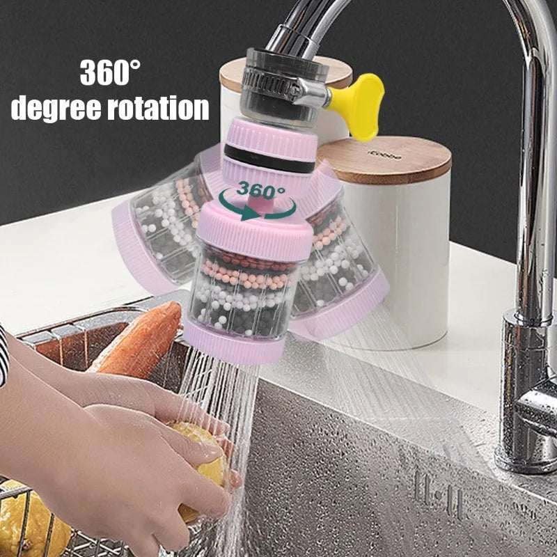 Universal Splash-Proof Faucet Filter