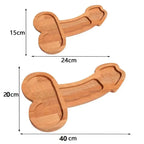 Funny Adult-Themed Multi-Compartment Serving Board