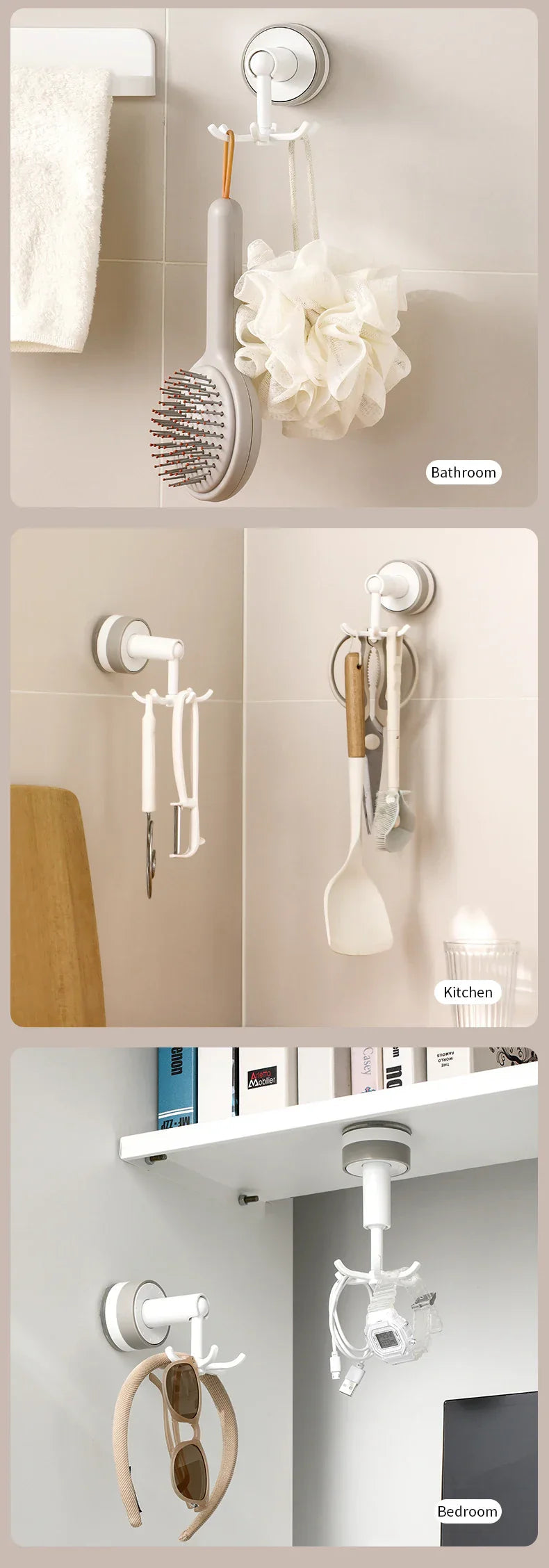 FlexiClaw Multifunctional Swivel Hook