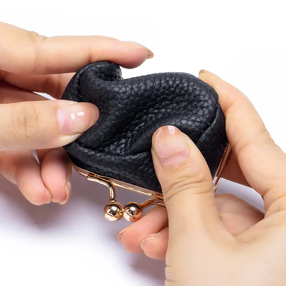 Mini Retro Leather Travel Jewelry Storage Bag