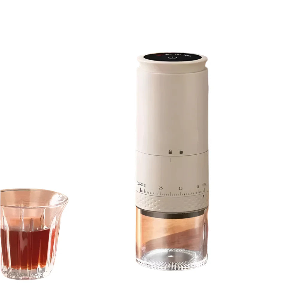 Portable Electric Coffee Grinder with Adjustable Grinding Degree