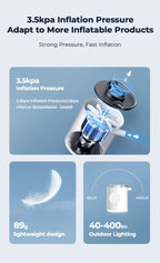 Rechargeable Camping Mini Air Pump