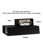 Numelux Solar House Number Light | LED Illuminated | Weatherproof IP55 | Automatic Light in Darkness