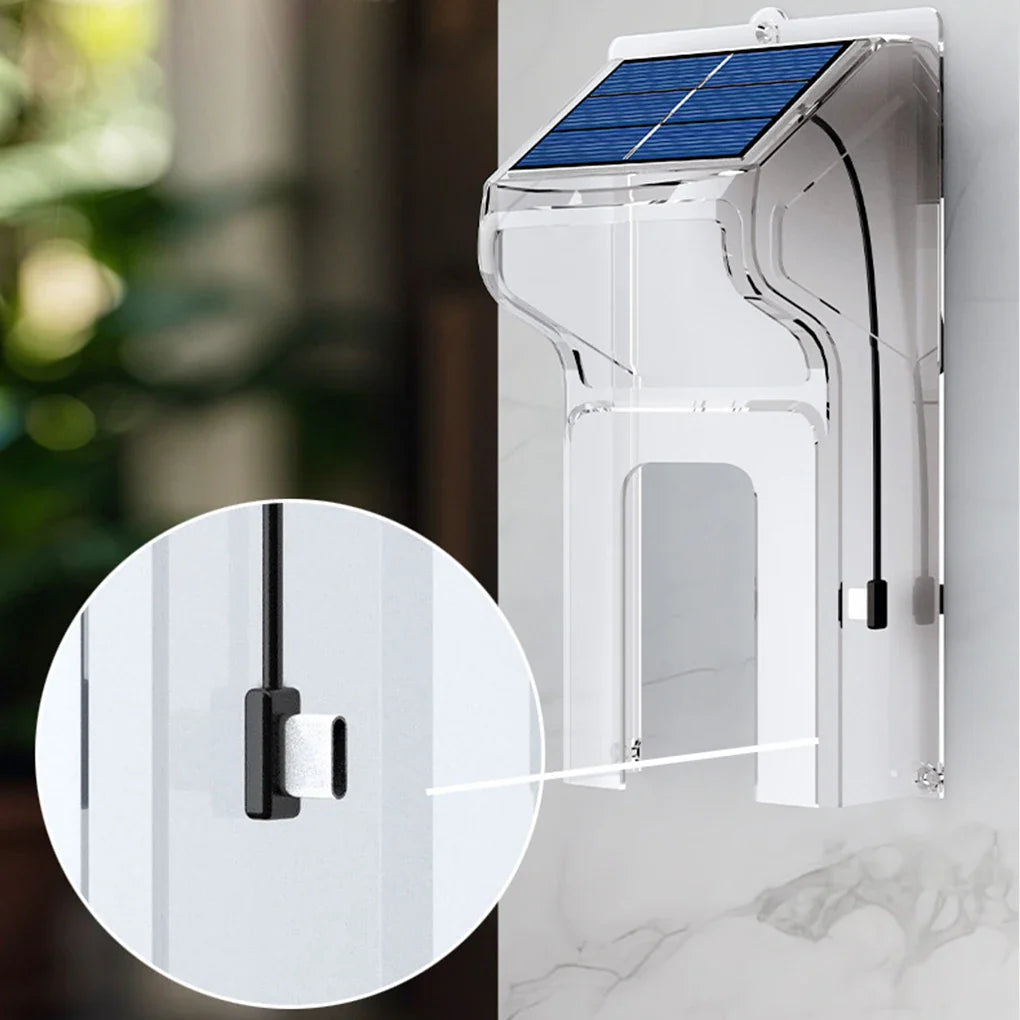 SecuraSun DoorCam Wireless HD Video Doorbell with Solar Charging & Wi-Fi | IP65 Waterproof