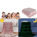 Shimmering Night Star Blanket