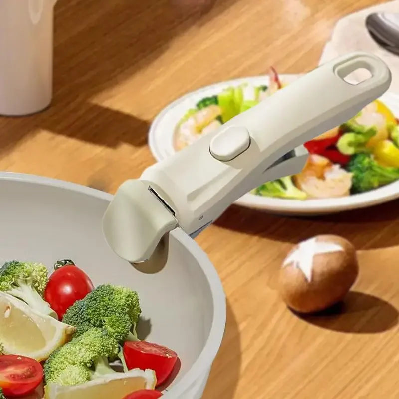 Flexigrip Detachable Universal Pot Handle | Heat Resistant & Ergonomic | For Pans & Pots | One-Hand Operation