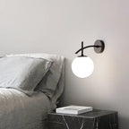 LumiSconce – Black Gold Glass Wall Lamp
