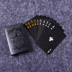 Luxury Black & Gold Waterproof Poker Playing Cards