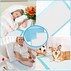 30-Pack Super Absorbent Disposable Urine Pads for Pets and Elderly Care, 13 x 18 Inches