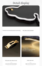 Elegant LED Wall Lamp for Bedroom and Living Spaces