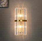 GoldenGleam – Elegant Gold Wall Light with Warm Glow