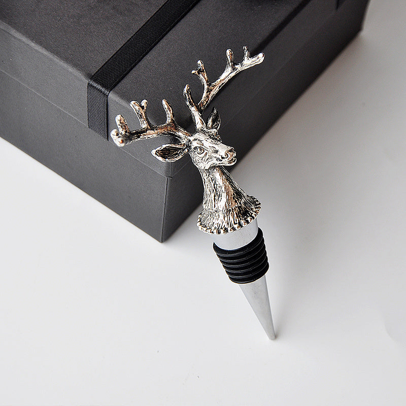 Scandinavian Moose Wine Stopper