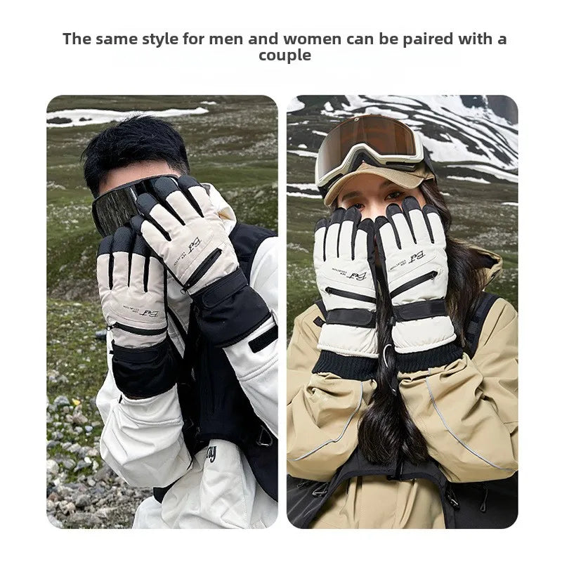 GlacioShield Pro Gloves | Waterproof Winter Gloves | Touchscreen & Non-Slip | Warm Fleece Lining for Skiing, Cycling & Outdoor
