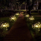 Enchanting Solar LED Fireworks Garden Light - 90/150 LED Waterproof Outdoor String Lamp