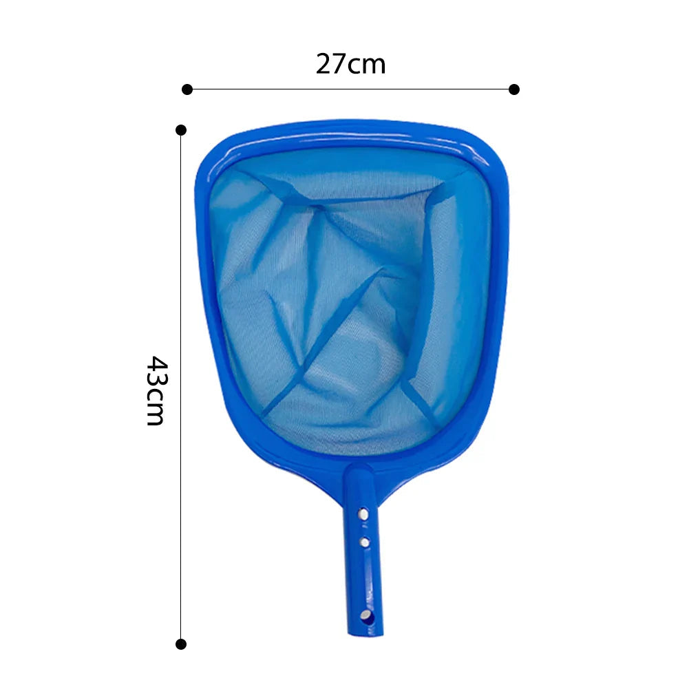 Pool skimmer AquaFlex | Telescopic pole & fine mesh net | For leaves & dirt | Extra large catch area