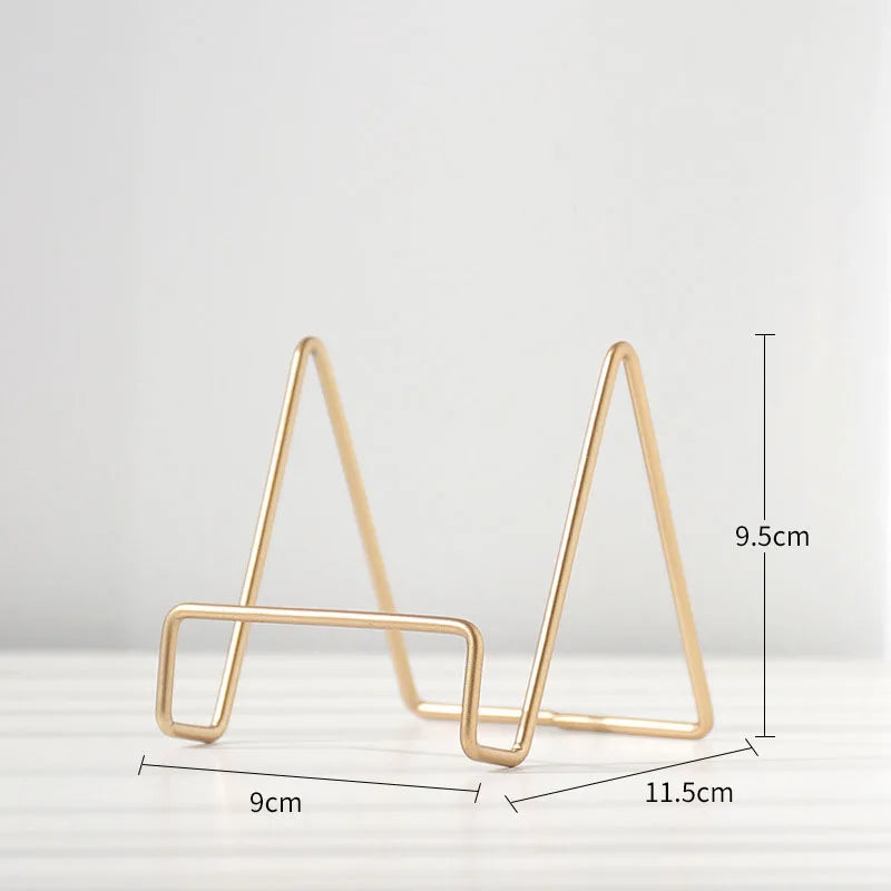 Iron Art Multi-Use Display Stand: Versatile magazine, dish, picture, and photo album stand for home decor