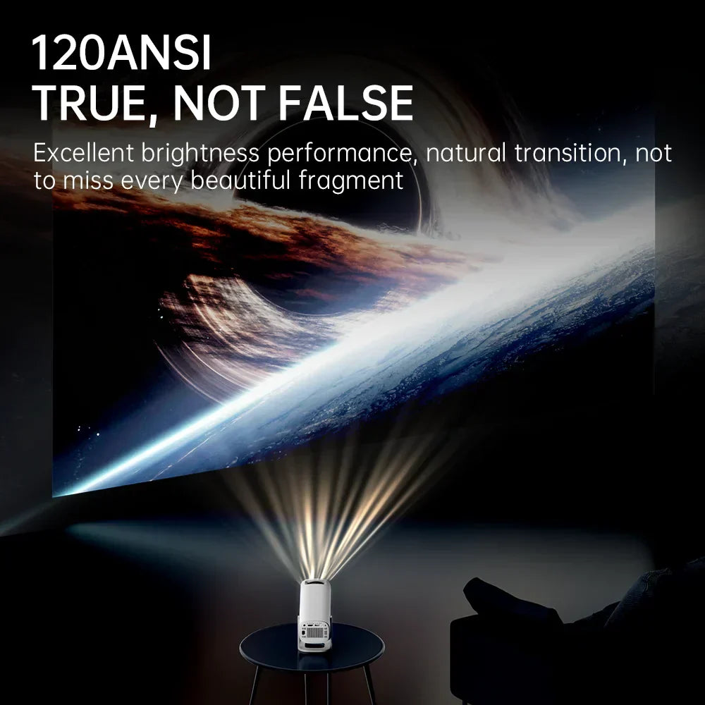 CineNova Mini Projector | Android 11 | 720P HD | 4K-compatible & Portable