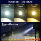Work Light MagnoBeam Pro | Rechargeable & dimmable | 1500 lm COB + TG3 Spotlight | Magnetic & IP66 waterproof