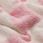 COLOURFUL CHECKERBOARD THROW