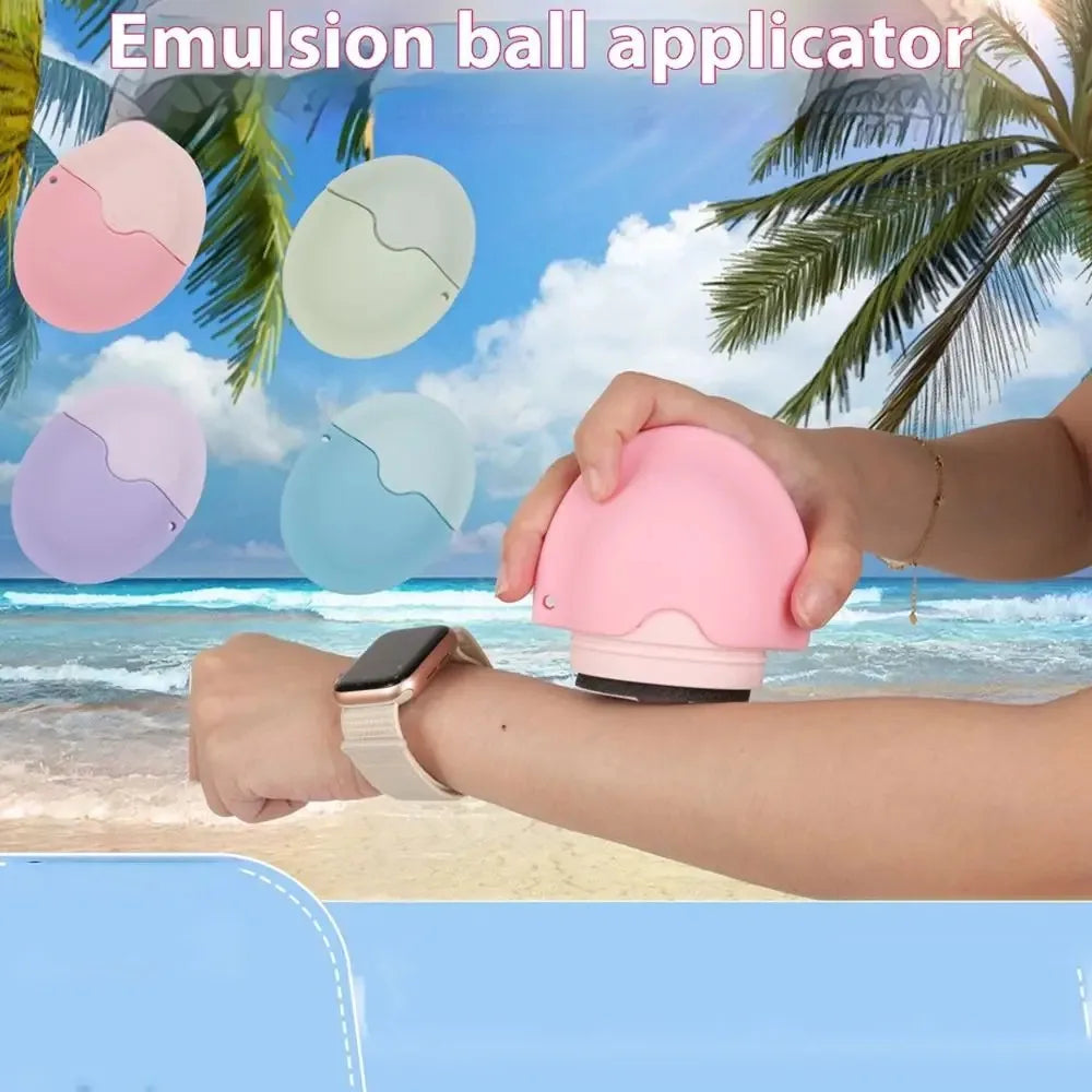 Refillable Silicone Sunscreen Roller