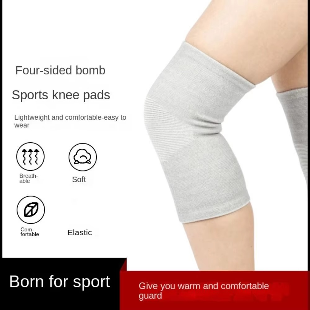 Bamboo-Infused Compression Knee Sleeves for Enhanced Mobility & Comfort