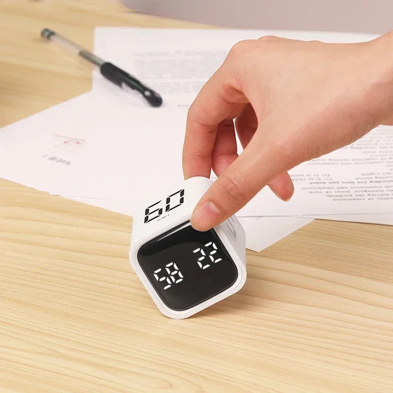 Time Cube SlimTimer – Portable LED Dice Timer with Motion Sensor