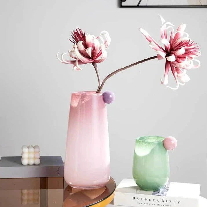 Globe Glass Chubby Vase