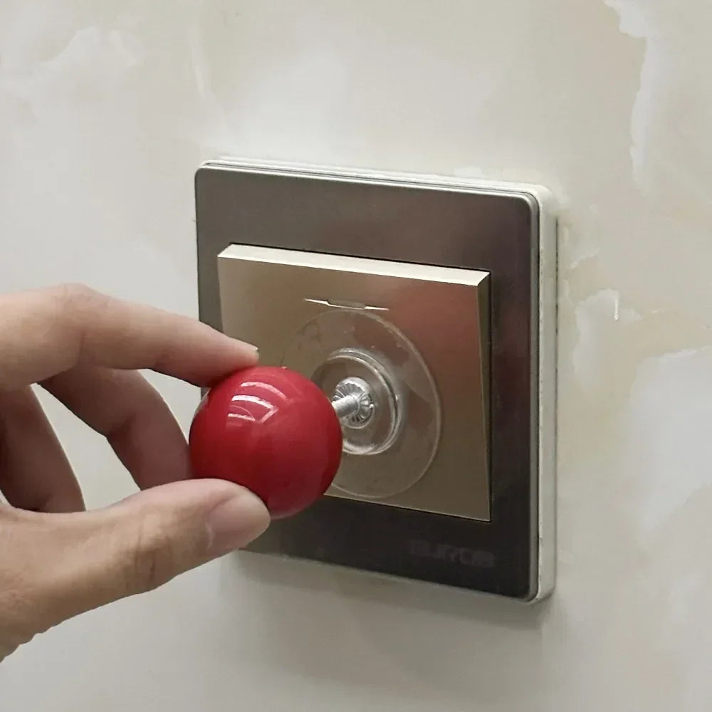 Retro Arcade-Style Light Switch Drawer Knob