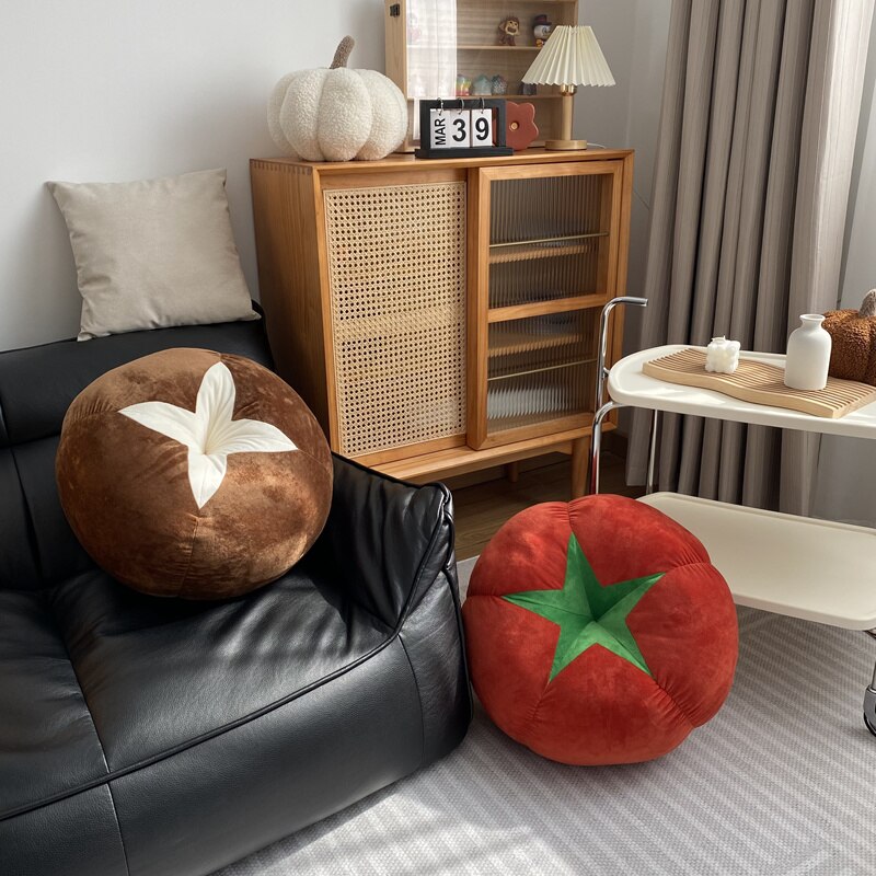 Fluffy Vegetable Cushions