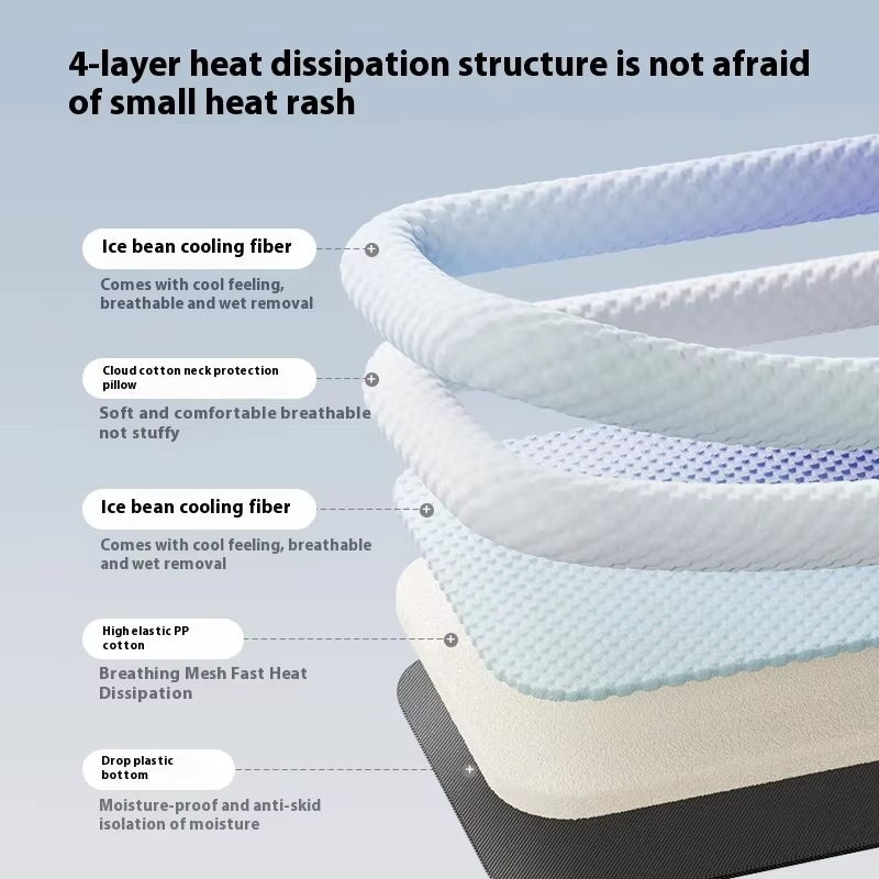 Ice Silk Cooling Pet Bed for Dogs & Cats – Summer Comfort Nest