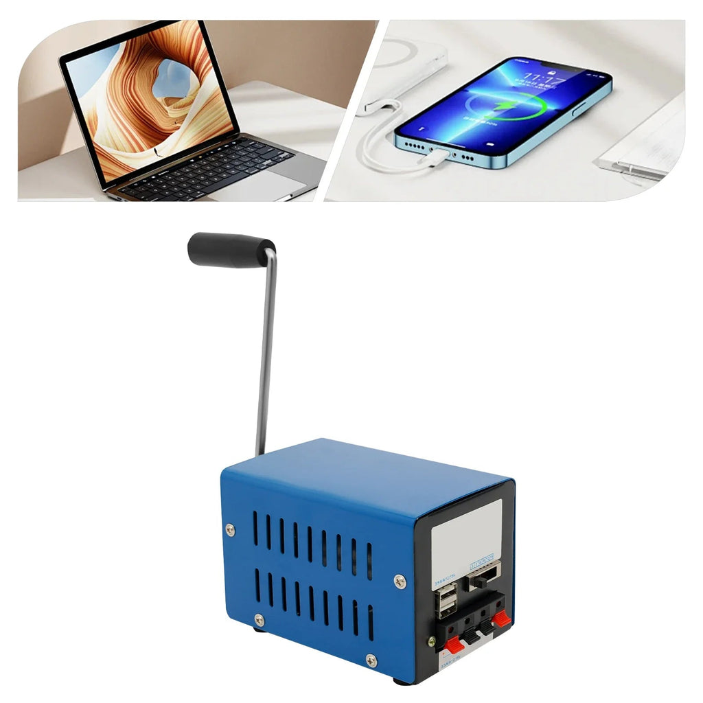 Mini Hand Dynamo USB Generator – Power without Grid