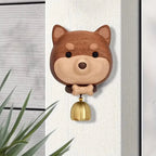 Playful Shiba Design Door Bell