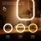 LED Makeup Mirror Lumiéra | 3 Light Colors | Touch Control | Modern Design
