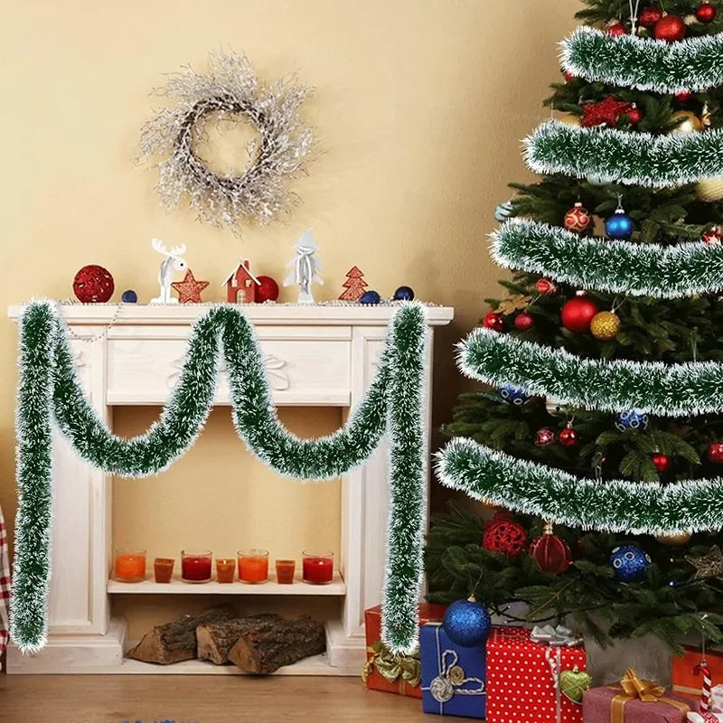 Christmas Decoration Garland – Artificial Fir Garland for Indoor and Outdoor Decoration