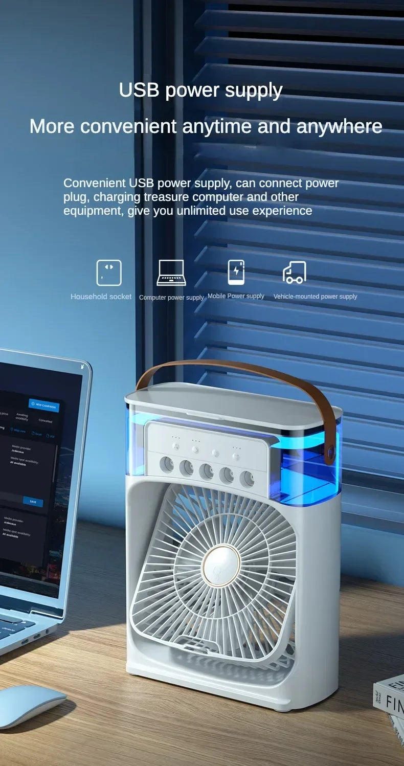 Portable Humidifier AIr Cooler Fan