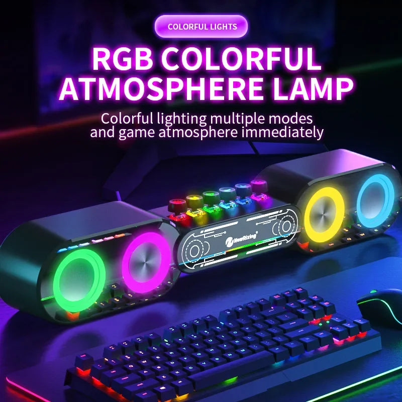 Mechanical Wireless Colorful RGB Speaker