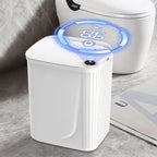 Smart Sensor Trash Can with Digital Display & Type-C Charging – CleanBin