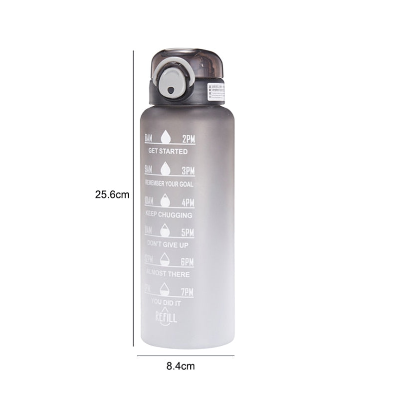 GoalHydrate Bottle - Motivation Water Bottle for Daily Use