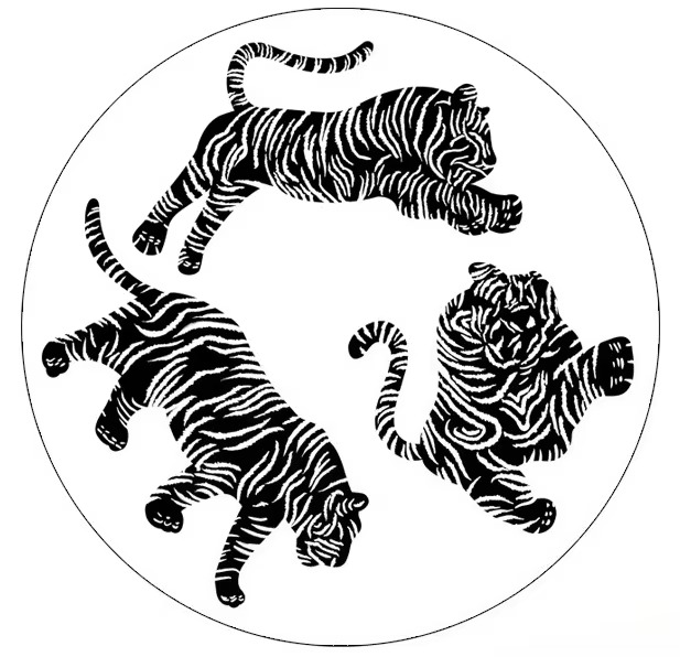 Plush Round Leopard Pattern Area Rug – Soft Thickened Floor Mat for Bedroom or Living Room