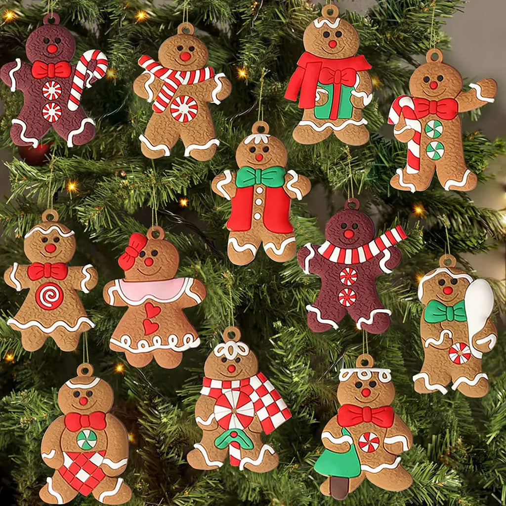 FestiveBites - Gingerbread Christmas Tree Decoration