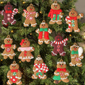 FestiveBites - Gingerbread Christmas Tree Decoration