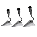 RootRaptor Triangle Hoe | Forged Manganese Steel | Sharp & Ergonomic | For Weeding & Seed Furrows