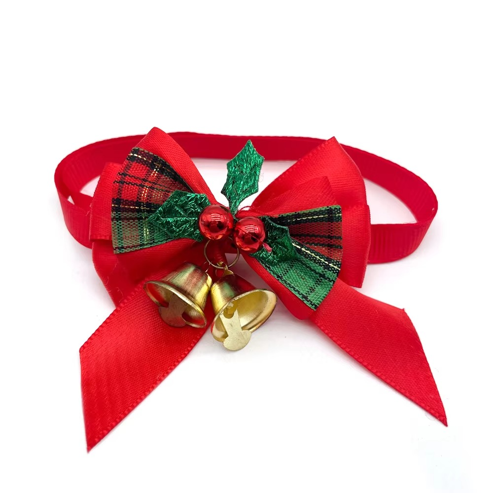 Christmas Pet Bowties and Neckties for Small Dogs