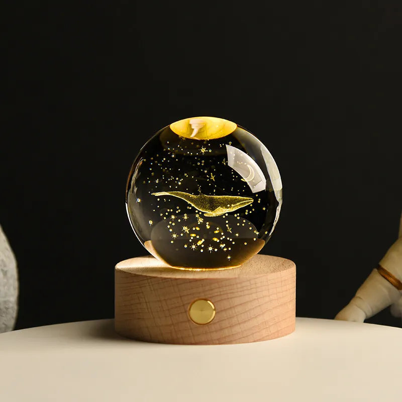 Glowing 3D Crystal Night Lights – Unique Gifts for All Occasions