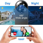 ViewSecure Doorbell with Camera | 1080P HD | Wi-Fi & App | Motion Detection & Night Vision