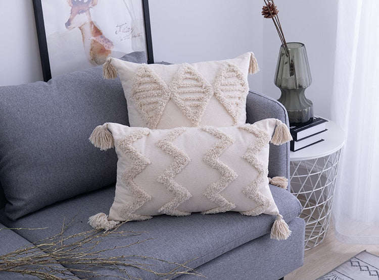 IbizaDreams – Boho Pillow Covers for Trendy Home Vibes