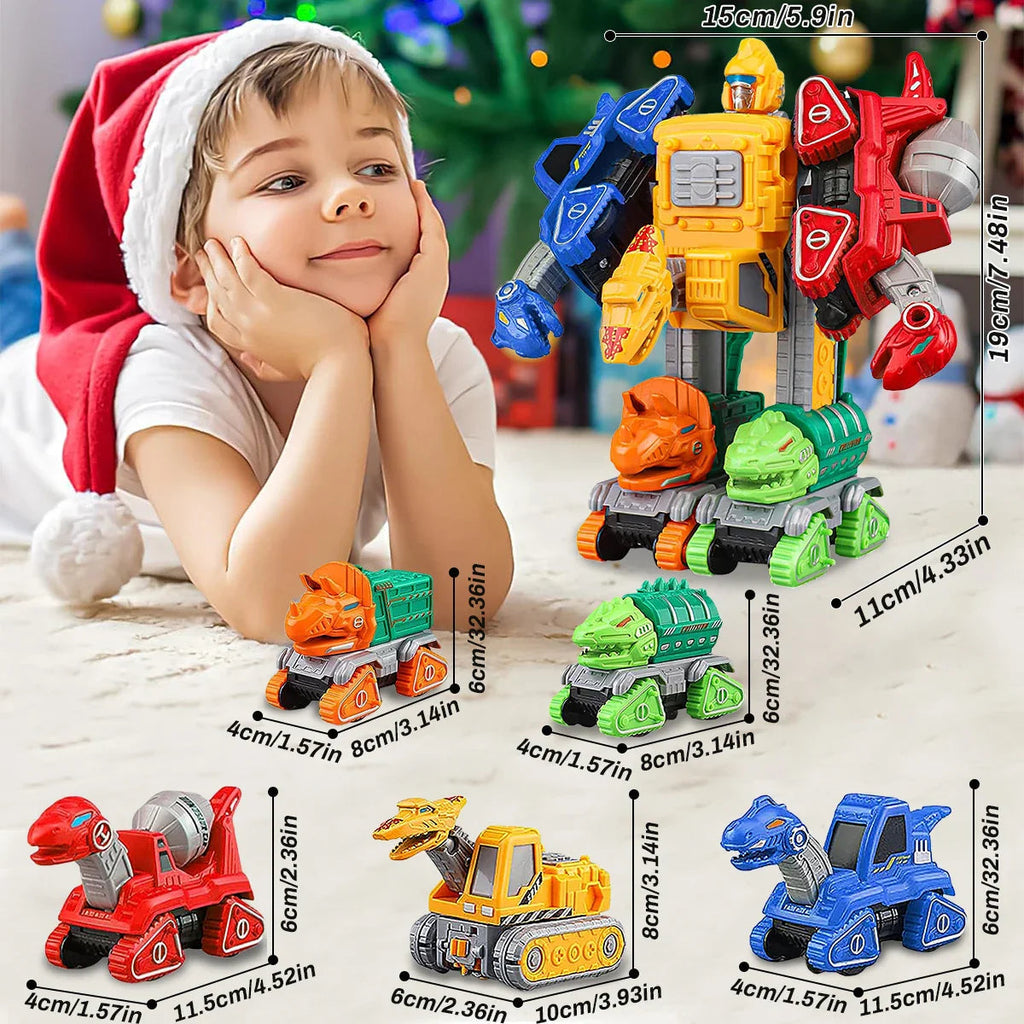 5in1 Transformer Car Play Set
