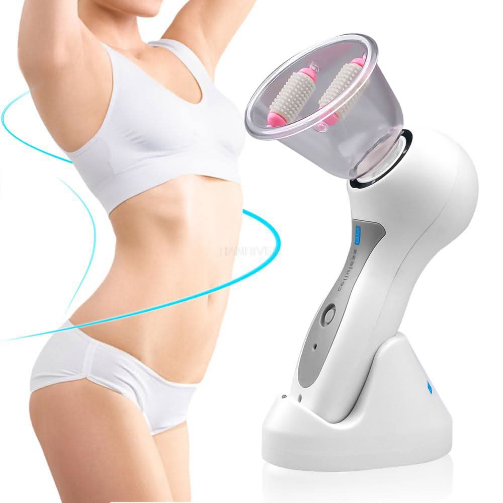 Vacuum massager against cellulite for visibly firmer skin